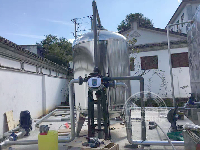 云南姚安县20吨安全饮水除氟工程